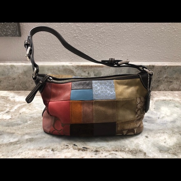 Coach patchwork shoulder bag - Picture 4 of 8